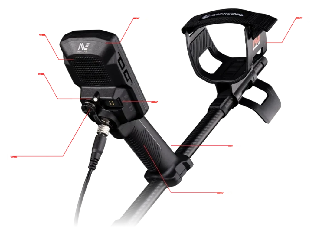 Rize Minelab Manticore - Kontrol paneli